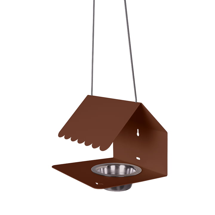 Picoti Birdhouse from Fermob in the color ocher red