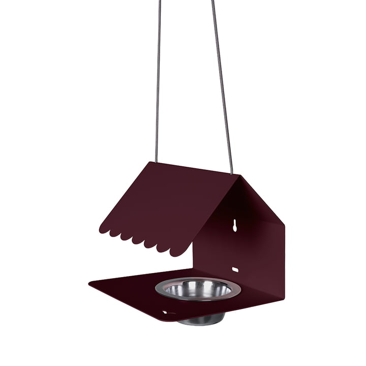 Picoti Birdhouse from Fermob in the color black cherry