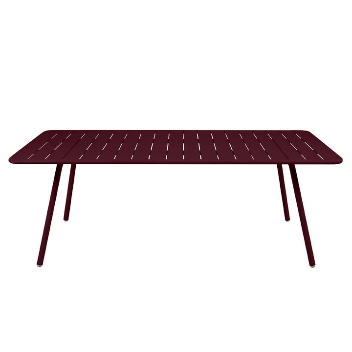 Fermob - Luxembourg Table, rectangular, 100 x 207 cm, black cherry