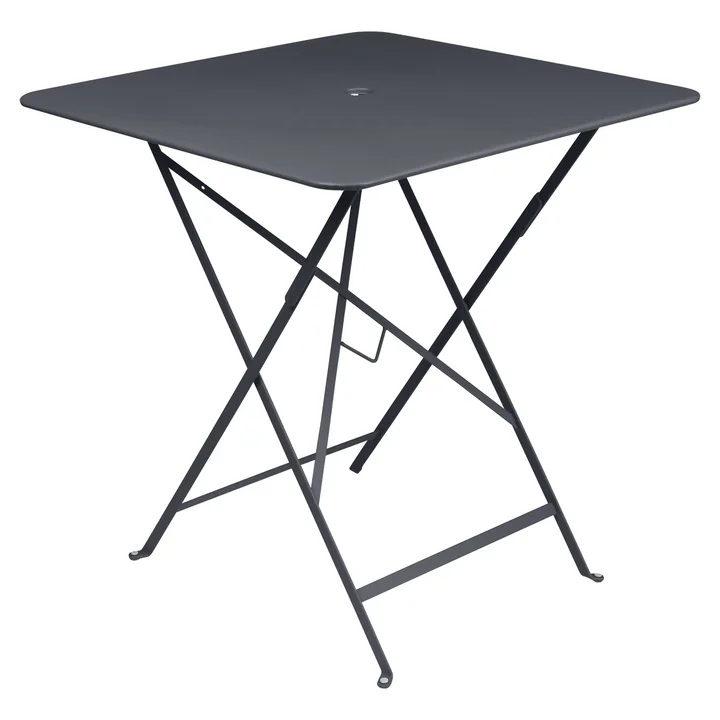 Fermob - Bistro Folding table, 71 x 71 cm, anthracite
