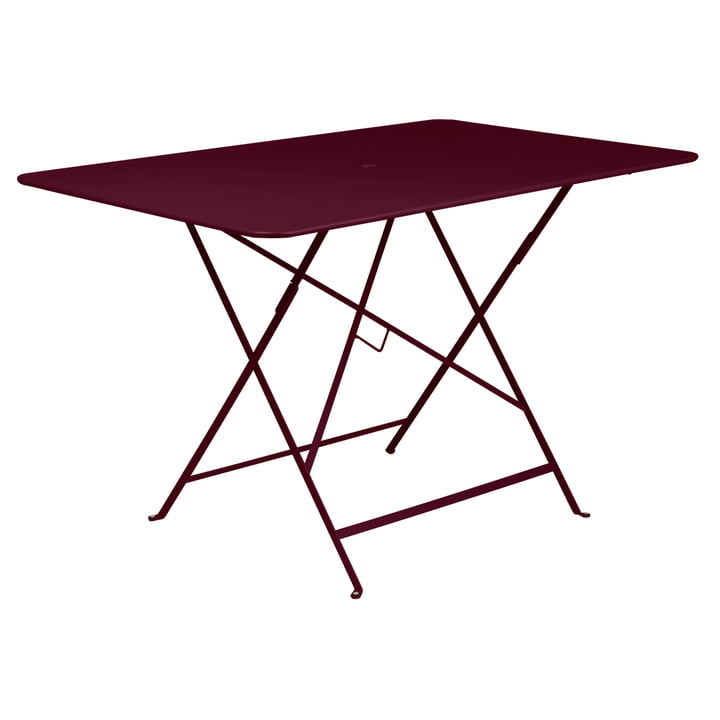 Fermob - Bistro Folding table 117x77cm, black cherry