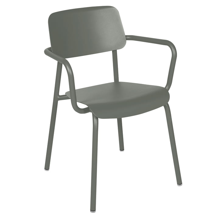 Studie Armchair from Fermob in color rosemary