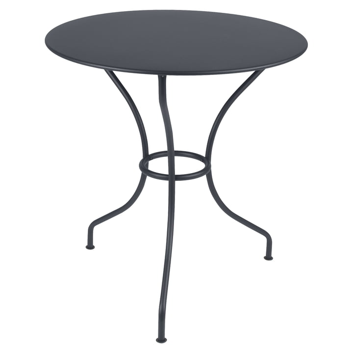 Opéra Garden table from Fermob in anthracite finish