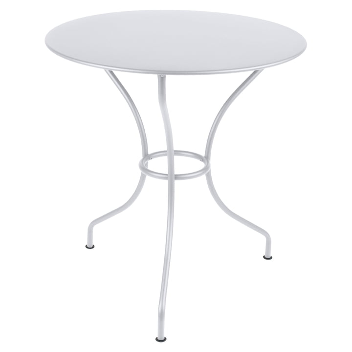 Opéra Garden table from Fermob in the finish cotton white