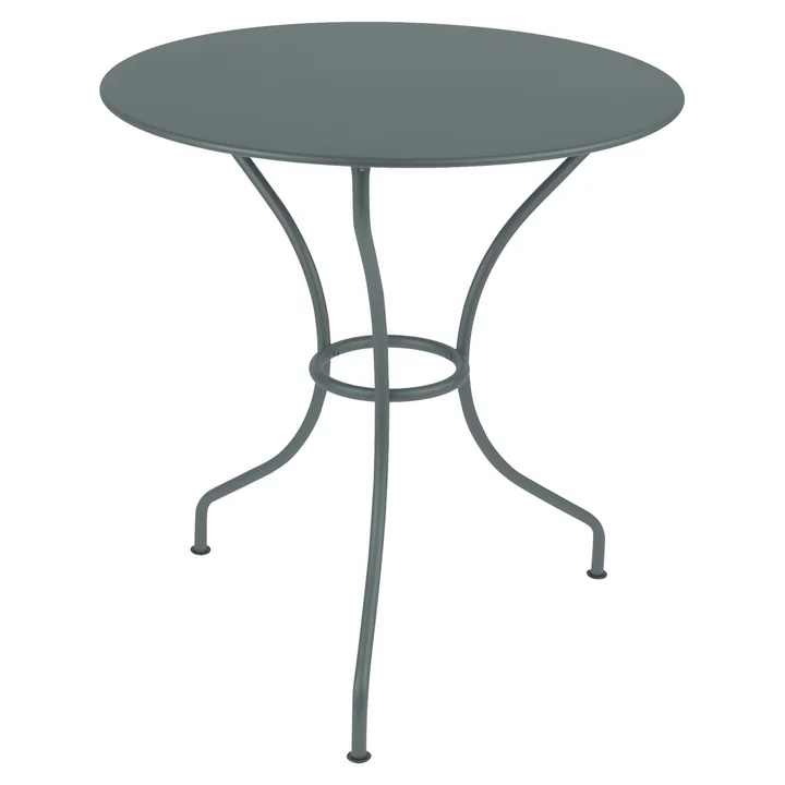 Opéra Garden table from Fermob in the finish thunder gray