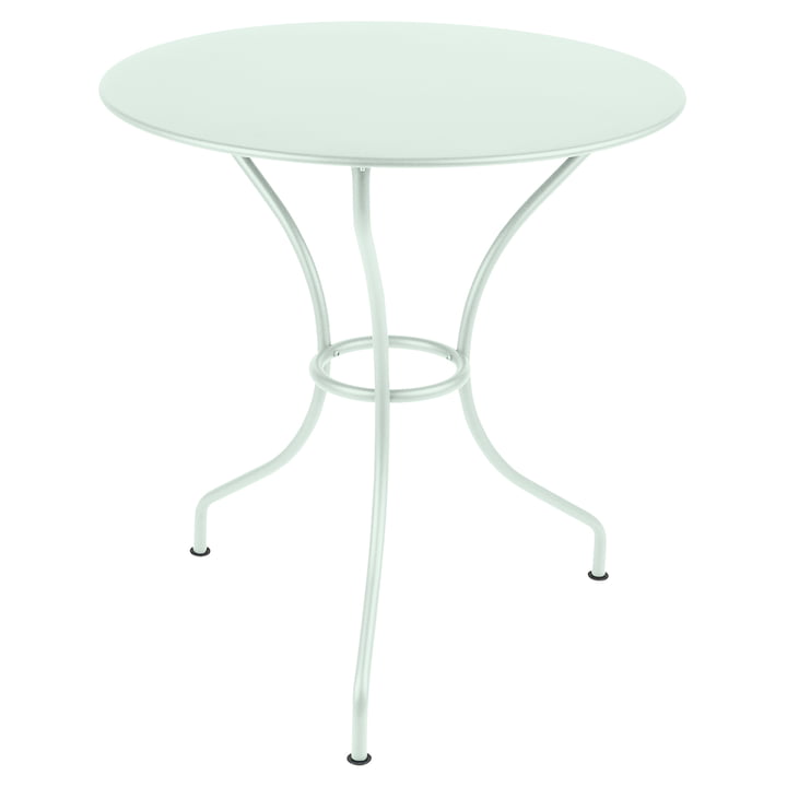 Opéra Garden table from Fermob in the finish glacier mint