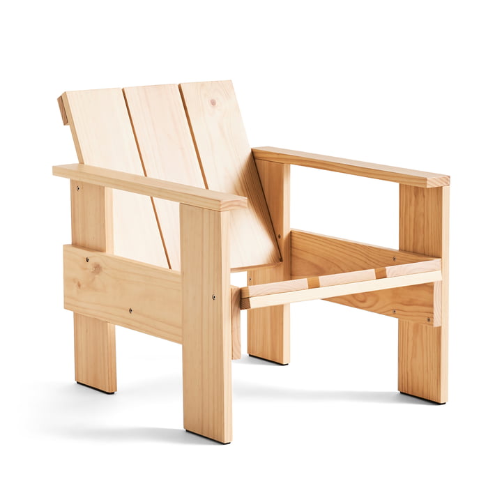 Crate Lounge Chair, L 77 cm, pine from Hay