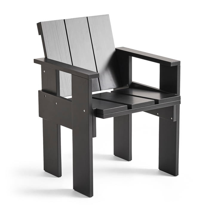Crate Lounge Chair, L 64 cm, black from Hay