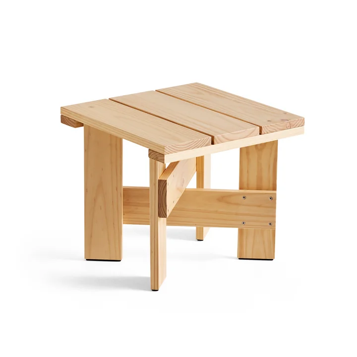 HAY - Crate Side table, L 45 cm, pine