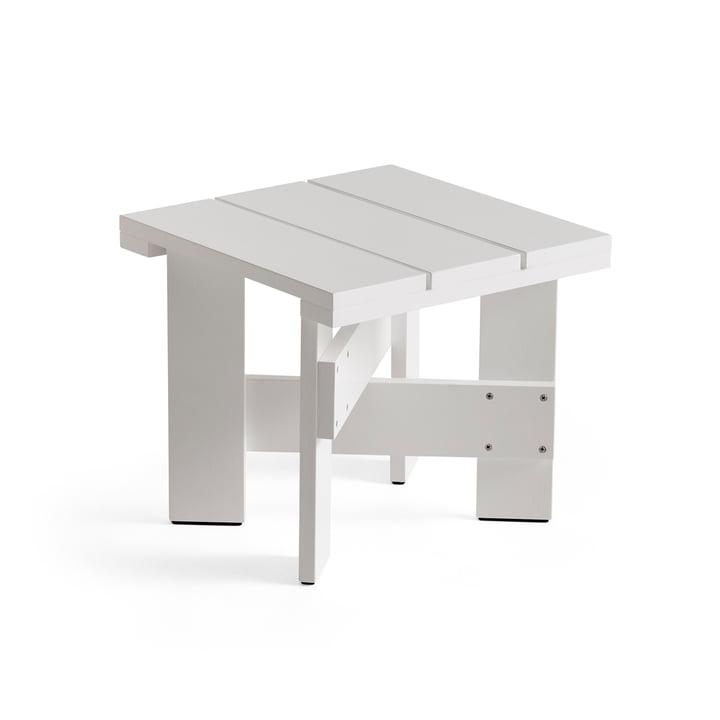 Hay - Crate Side table, L 45 cm, white