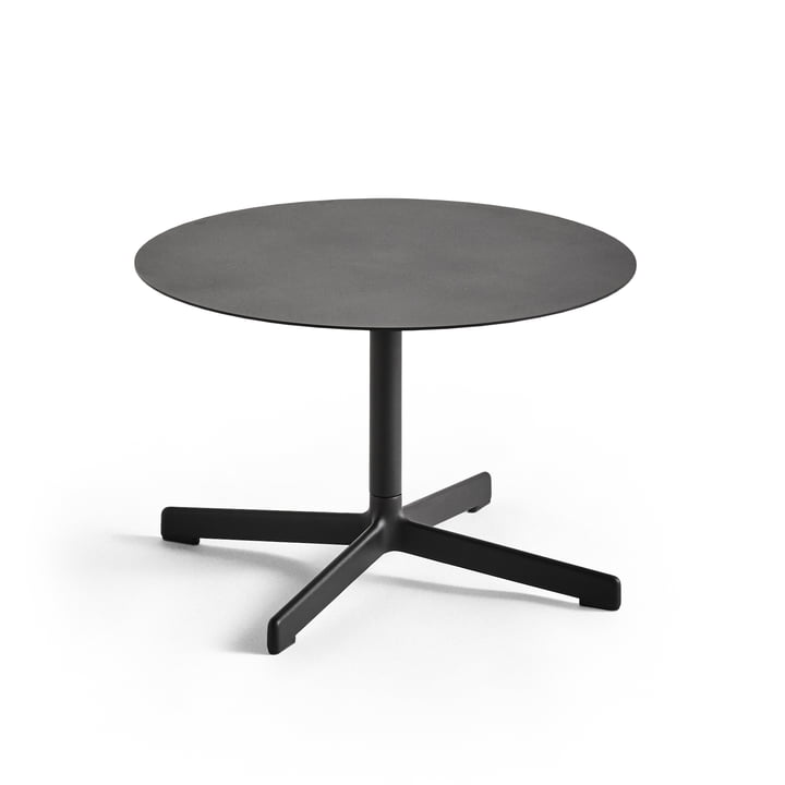 Neu Side table, Ø 60cm, anthracite by Hay