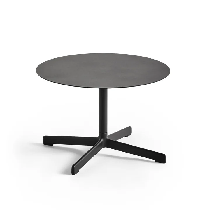 Neu Side table, Ø 60cm, anthracite by HAY