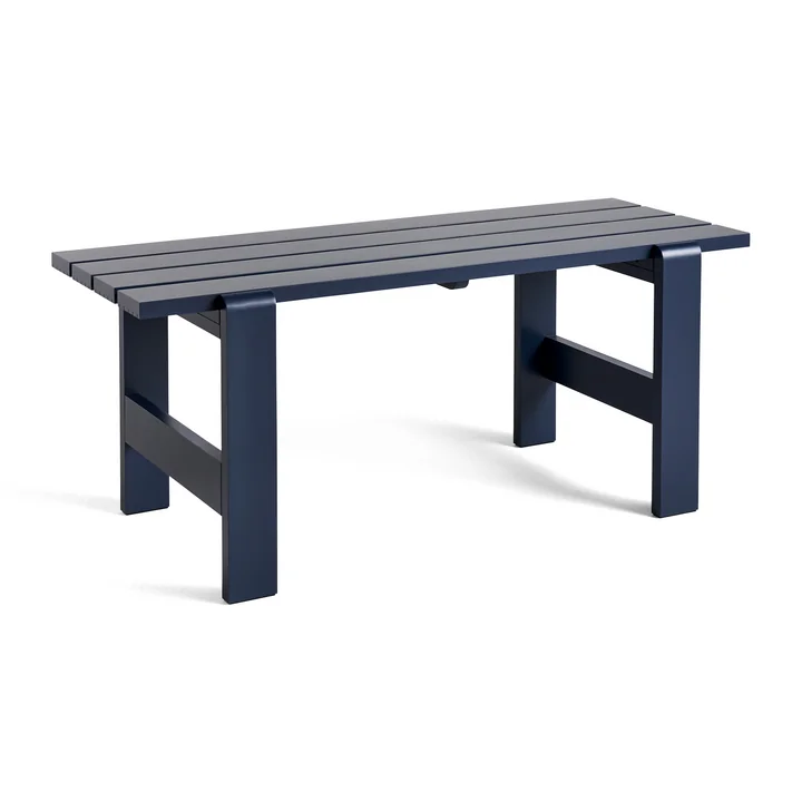 Weekday Table, L 180 cm, steel blue from HAY