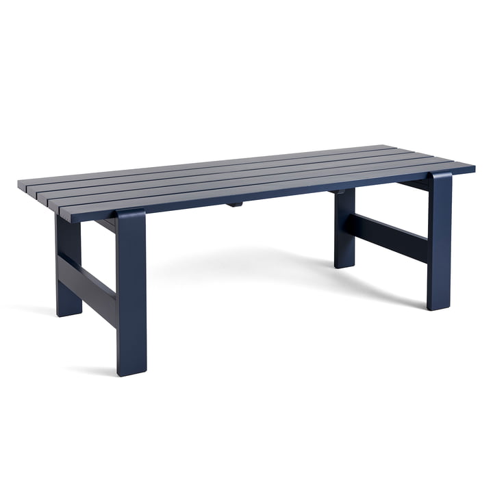 Weekday Table, L 230 cm, steel blue from Hay