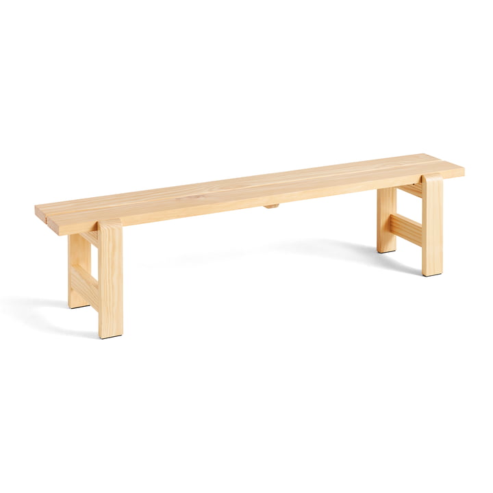 Weekday Bench, L 190 cm, pine from Hay