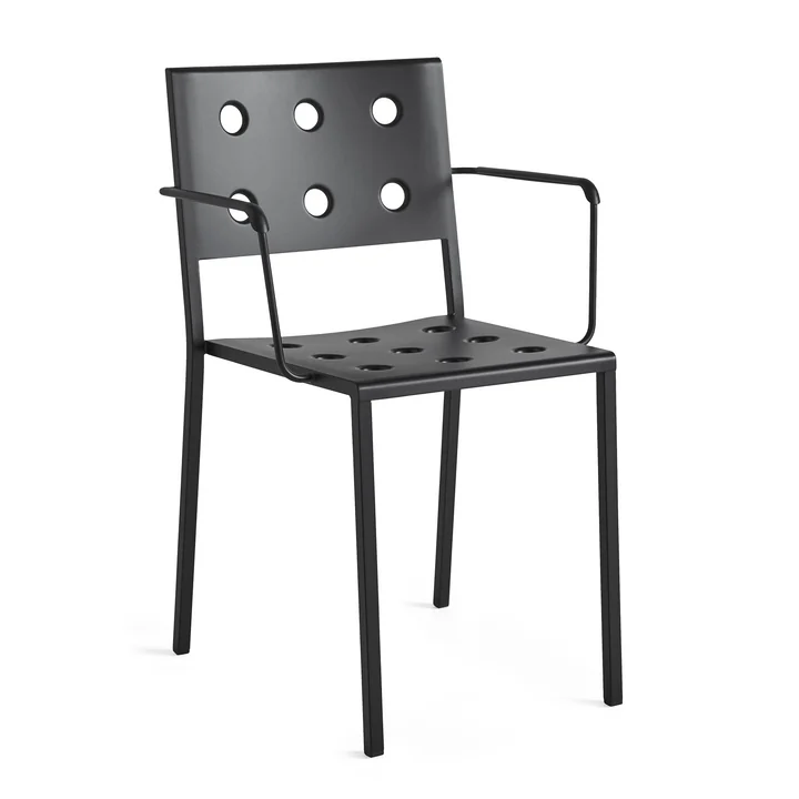 HAY - Balcony Dining armchair, anthracite