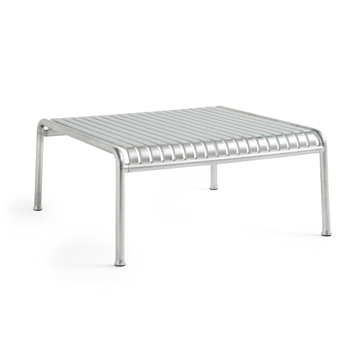 Palissade Side table, 81.5 x 86 cm, hot galvanised by Hay