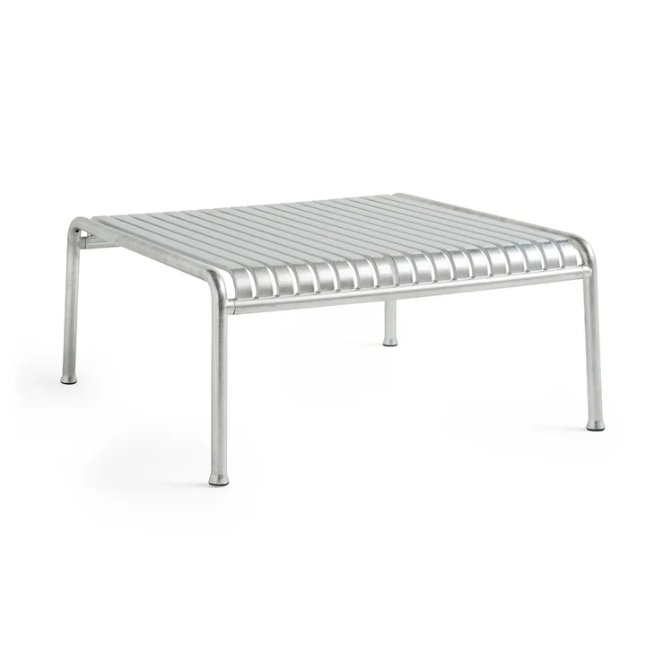 Palissade Side table, 81.5 x 86 cm, hot galvanised from HAY