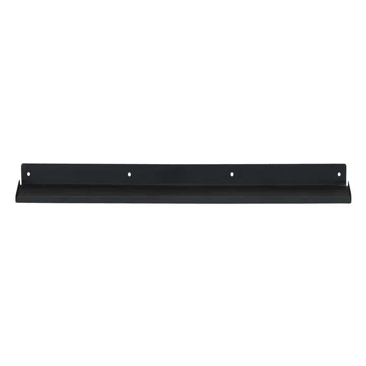 Ledge Wall shelf, L 80 cm, black from House Doctor
