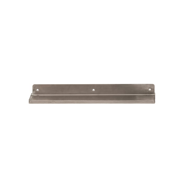 Ledge Wall shelf, L 43 cm, silver brushed from House Doctor