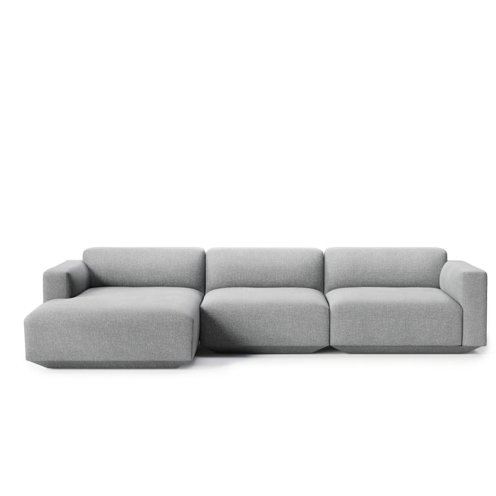 & Tradition - Develius Corner sofa, configuration E, gray (Hallingdal 130)
