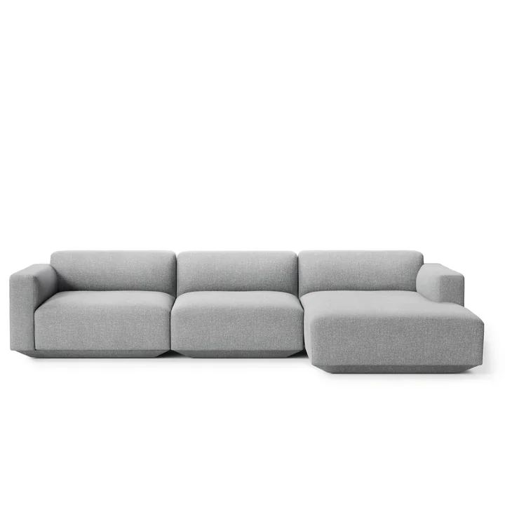 & Tradition - Develius Corner sofa, configuration F, gray (Hallingdal 130)