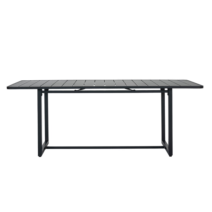Helo Outdoor Table, 90 x 200 cm, black from House Doctor