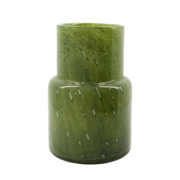 Bole Vase, Ø 17.5 cm, dark green from House Doctor