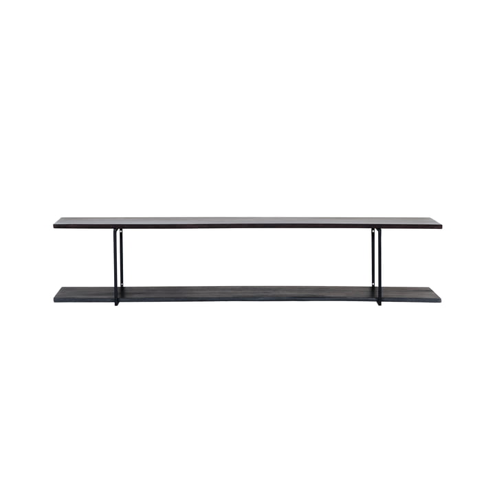 Woods Wall shelf, L 130 cm, black from House Doctor