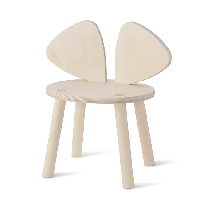 Mouse Children's chair from Nofred in matt lacquered birch finish