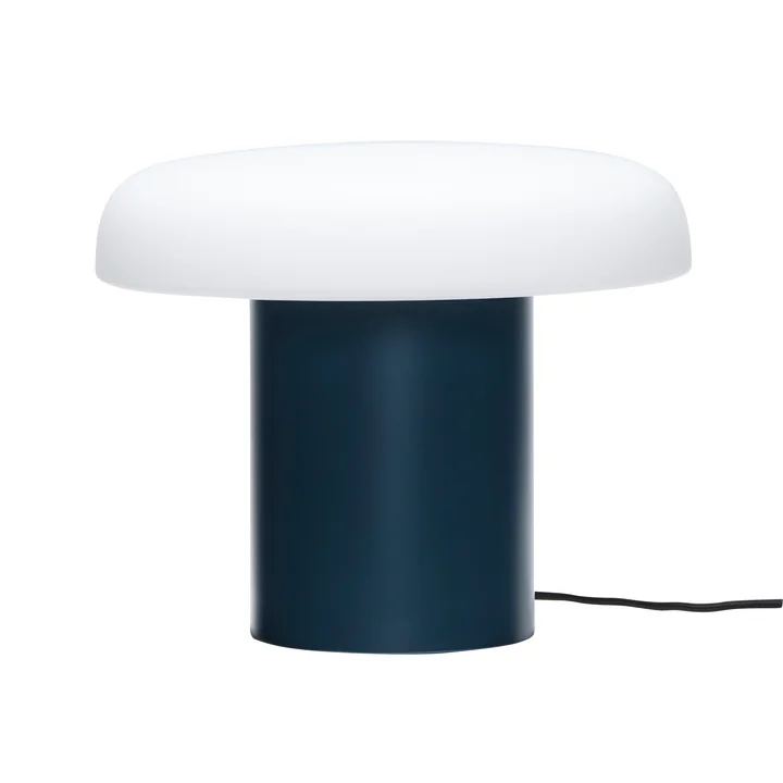Ateliers Table lamp, dark blue from Hübsch Interior