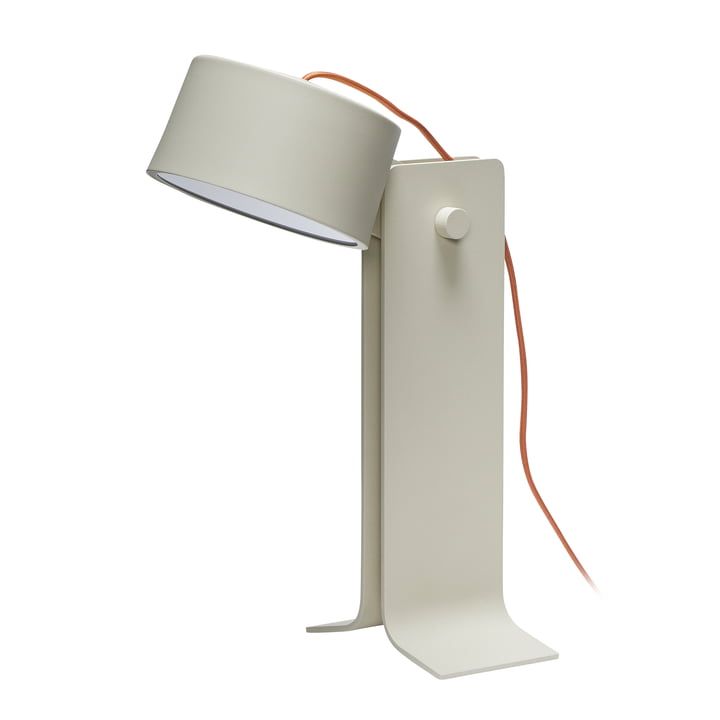 Crea LED table lamp, sand / orange from Hübsch Interior
