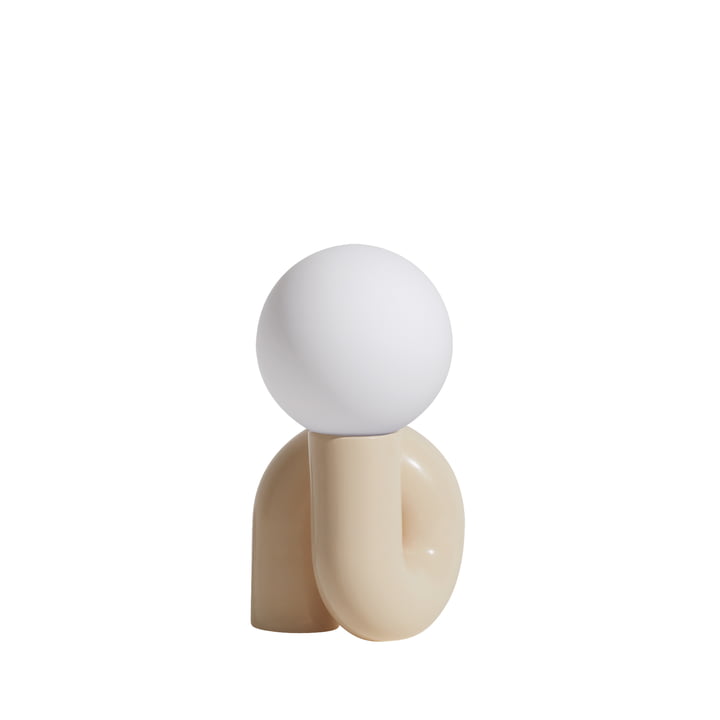 Neotenic LED table lamp, H 26 cm, vanilla by Petite Friture