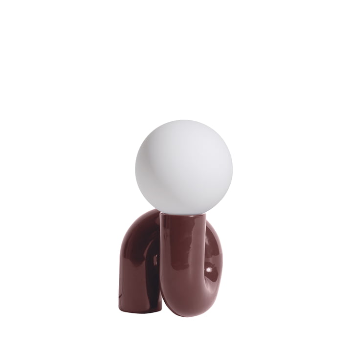 Neotenic LED table lamp, H 26 cm, cherry by Petite Friture