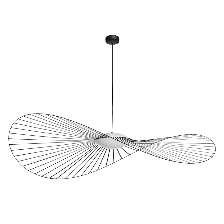 Vertigo Nova LED pendant lamp, Ø 190 cm, black / white from Petite Friture