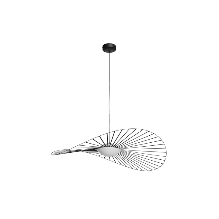 Vertigo Nova LED pendant light, Ø 110 cm, white / black from Petite Friture