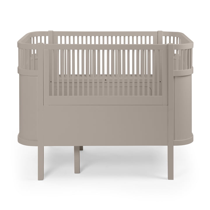 The Sebra bed Baby & Junior from Sebra in the version jetty beige