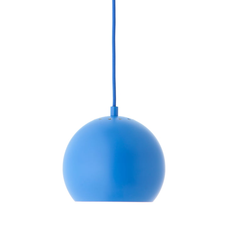 New Ball Pendant light, Ø 18 cm, brighty blue (limited) by Frandsen