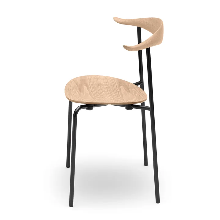 Carl Hansen - CH88T, beech clear lacquered / frame black