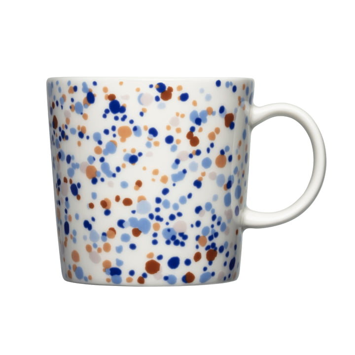 Oiva Toikka Mug with handle 0,3 l, blue-brown from Iittala