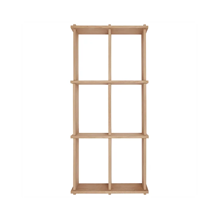 Grid Wall shelf from OYOY in the natural oak version