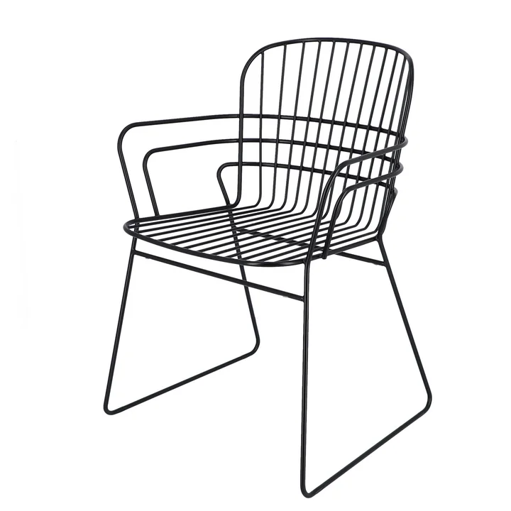 Ferly Garden armchair from Jan Kurtz in black