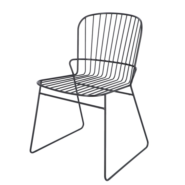 Ferly Garden chair from Jan Kurtz in black