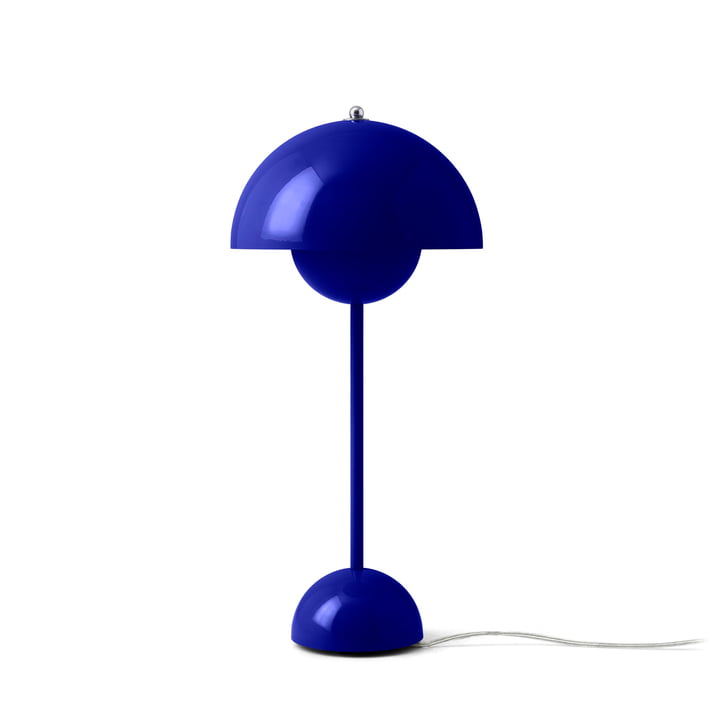 & Tradition - FlowerPot table lamp VP3, cobalt blue