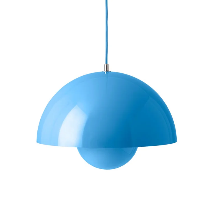 & Tradition - FlowerPot Pendant light VP7, swim blue