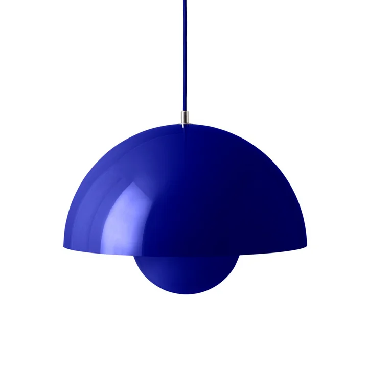 & Tradition - FlowerPot Pendant light VP7, cobalt blue