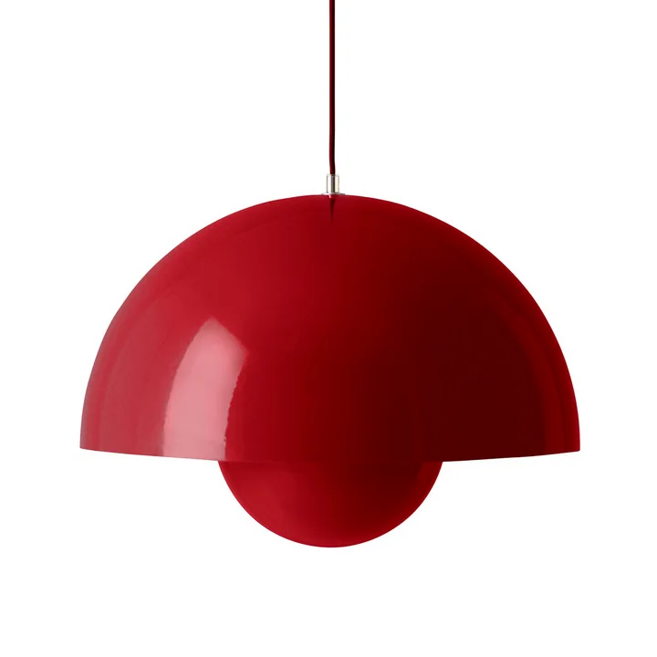 & Tradition - FlowerPot pendant lamp VP2, vermilion