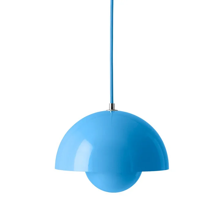 & Tradition - FlowerPot Pendant light VP1, swim blue