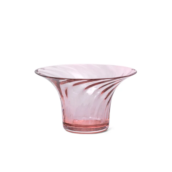 Filigree Optic Anniversary tea light holder from Rosendahl in color blush