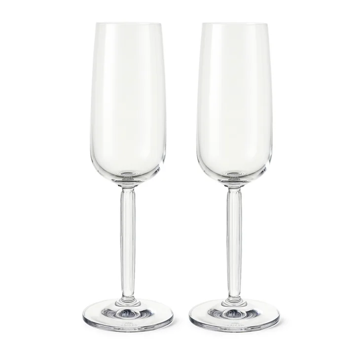 Hammershøi Champagne glass from Kähler set of 2